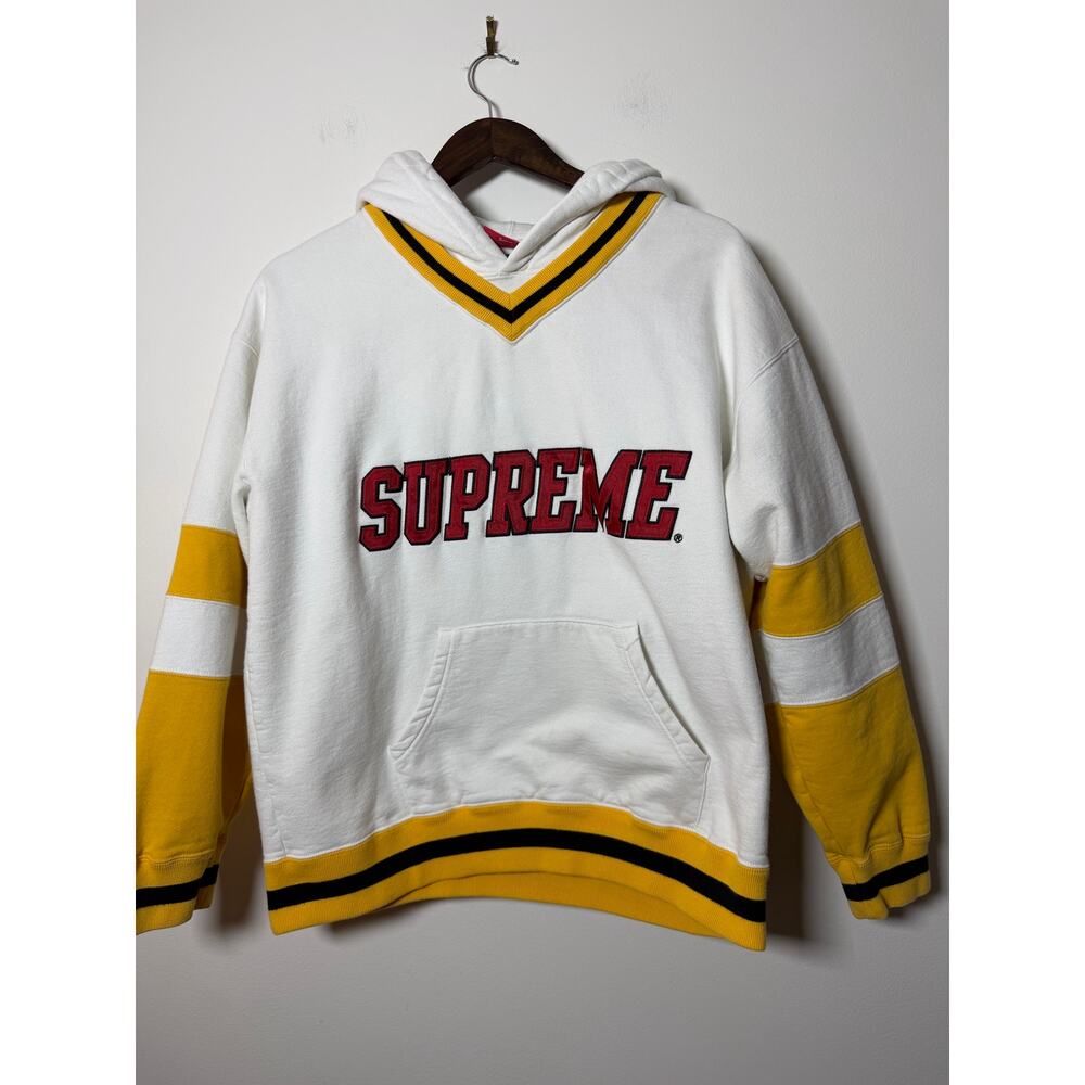 supreme hockey hooded sweatshirt